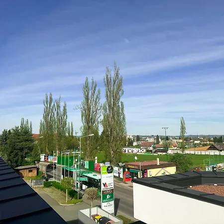 아파트 Luxus-penthouse Mit Weitblick Ueber 그라츠