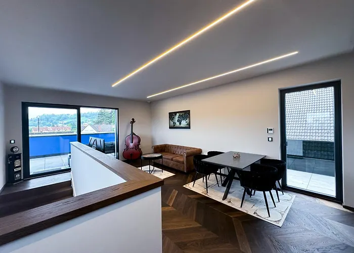 Apartment Luxus-penthouse Mit Weitblick Ueber Graz